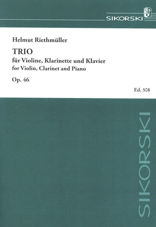Riethmueller H. - Trio für Violine, Klarinette und Klavier op. 46