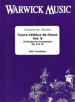 Giuseppe Concone - Cours Celebre de Chant Vol 6