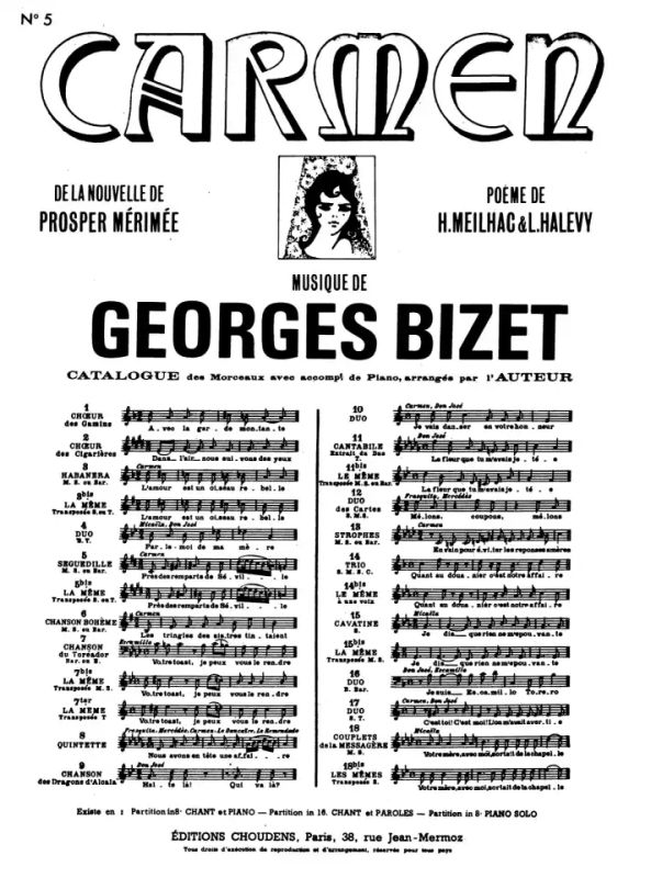 Georges Bizet - Carmen - No. 5 Seguidilla