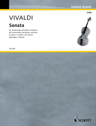 Antonio Vivaldi: Sonata  e-Moll