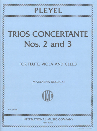 Ignaz Josef Pleyel - Trio Concertante No. 2 and 3