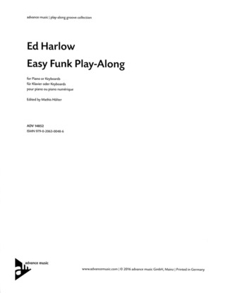 Ed Harlow - Easy Funk Play-Along