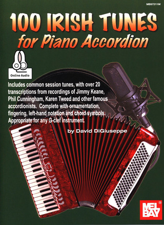 David DiGiuseppe - 100 Irish Tunes For Piano Accordion