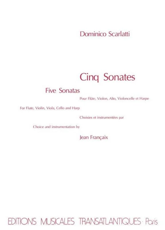 Domenico Scarlatti - 5 Sonates