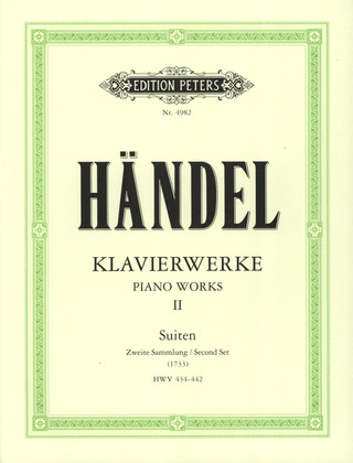 Georg Friedrich Haendel: Klavierwerke 2