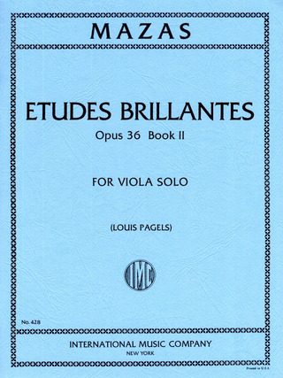 Jacques Féréol Mazas - Etudes Billantes 2 Op 36