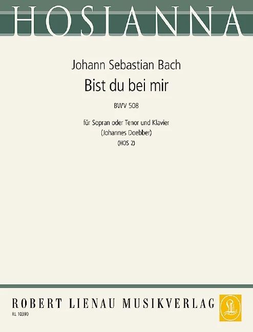 Johann Sebastian Bach - Bist du bei mir