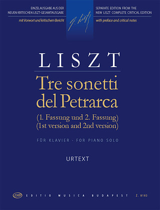 Franz Liszt - Tre Sonetti Di Petrarca