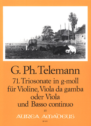 Georg Philipp Telemann: Triosonate 71 G-Moll Twv 42:G10
