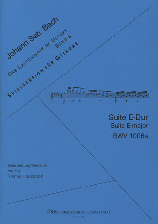 Johann Sebastian Bach - Suite E-Dur Bwv 1006a