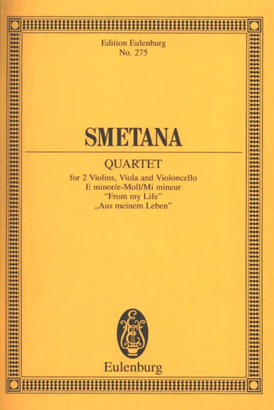 Bedřich Smetana - Streichquartett  e-Moll