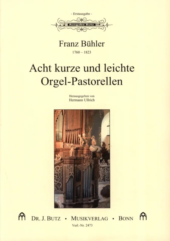 Franz Bühler - 8 kurze und leichte Pastorellen