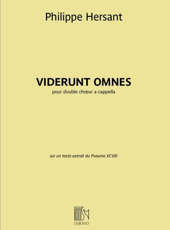 Philippe Hersant - Viderunt omnes