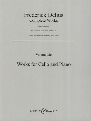 Frederick Delius - Werke für Violoncello und Klavier
