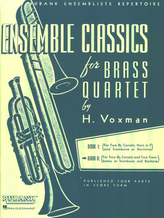 Himie Voxman - Ensemble Classics for Brass Quartet - Book 2