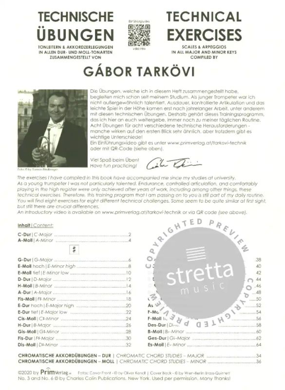 Gábor Tarkövi: Technische Übungen (1)