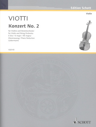 Giovanni Battista Viotti - Concerto No. 2 E Major