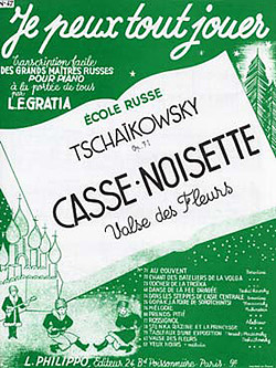 Pjotr Iljitsch Tschaikowsky - Casse Noisette : Valse des fleurs (JPTJ47)