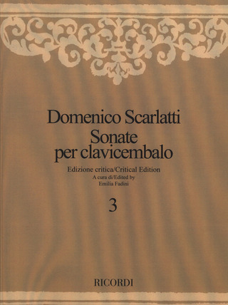 Domenico Scarlatti: Sonate per clavicembalo 3