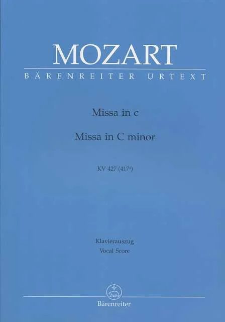 Wolfgang Amadeus Mozart - Missa c-Moll KV 427(417a)