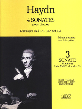 Joseph Haydn: 4 Keyboard Sonatas