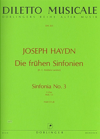 Joseph Haydn - Sinfonia Nr. 3 G-Dur Hob. I:3
