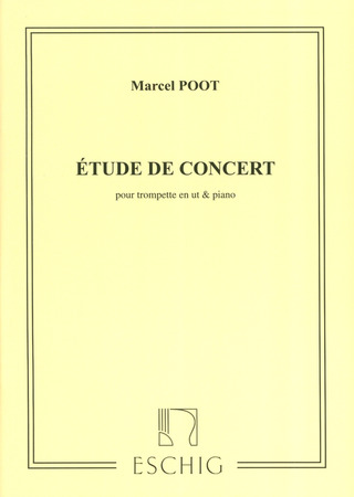 Marcel Poot - Etude De Concert Trp-Piano