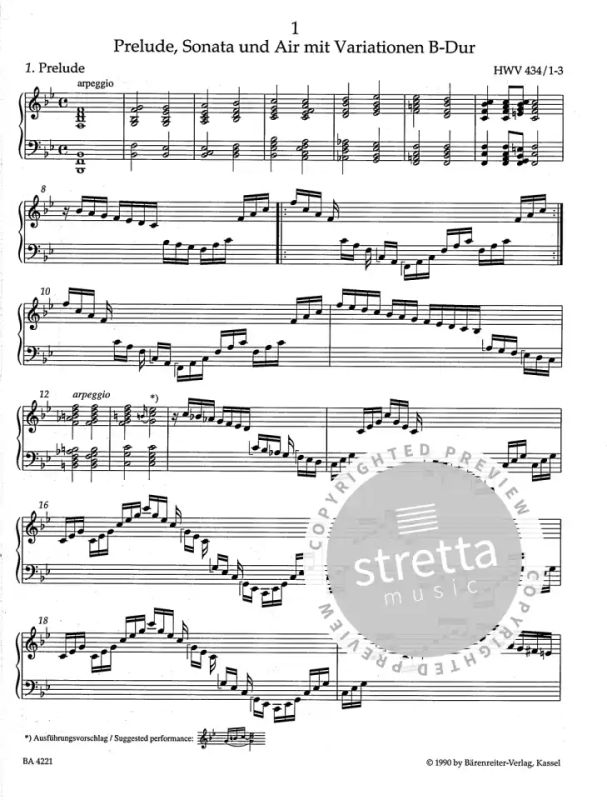 Georg Friedrich Händel - Klavierwerke I-IV (2)