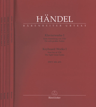 Georg Friedrich Haendel: Keyboard Works I-IV