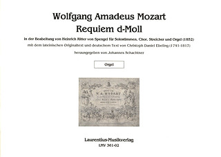 Wolfgang Amadeus Mozart - Requiem d-Moll (1852) KV 626