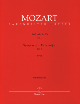 Wolfgang Amadeus Mozart - Sinfonie Nr. 1 in Es-Dur KV 16