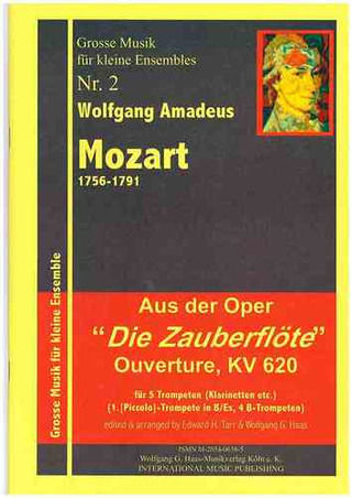Wolfgang Amadeus Mozart - Ouvertüre "Die Zauberflöte" KV 620