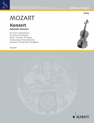 Wolfgang Amadeus Mozart - Konzert D-Dur