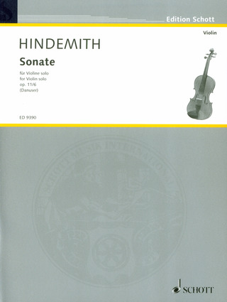 Paul Hindemith - Sonate op. 11/6