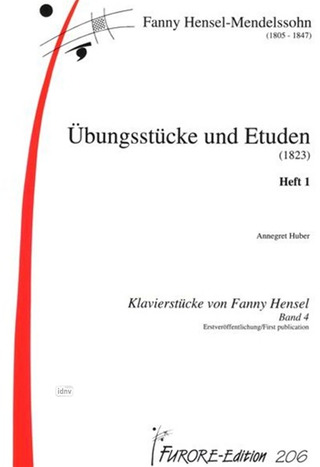 Fanny Hensel - Übungsstücke und Etüden Band 1