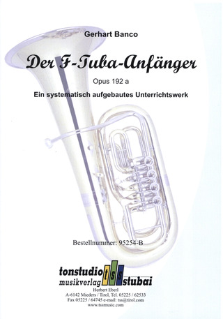 Gerhard Banco - Der F–Tuba–Anfänger op. 192a