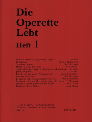 Die Operette Lebt, Heft 1