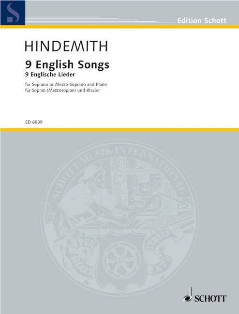 Paul Hindemith - 9 English Songs
