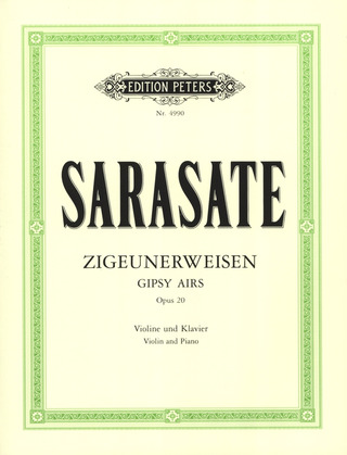 Pablo de Sarasate - Zigeunerweisen op. 20 (1839)