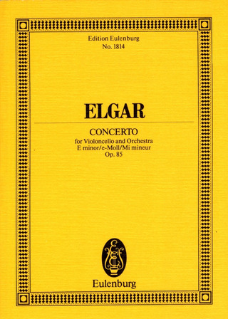 Edward Elgar - Konzert  e-Moll op. 85