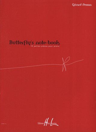 Gérard Pesson - Butterfly's Note Book