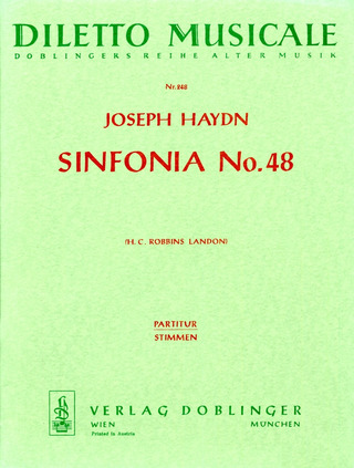 Joseph Haydn - Sinfonia Nr. 48 C-Dur (Maria Theresia) Hob. I:48