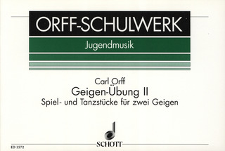Carl Orff - Geigen-Übung Heft 2