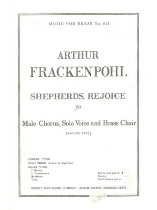 Arthur Frackenpohl - Arthur R. Frackenpohl: Shepherds rejoice