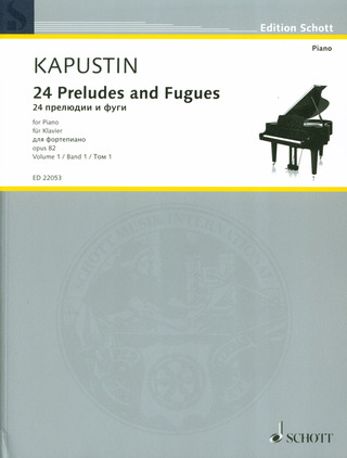 Nikolai Kapustin: 24 Preludes and Fugues op. 82 (Nr.1-12)