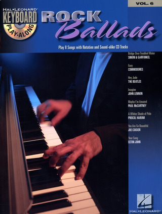 Keyboard Play-Along Volume 6: Rock Ballads Kbd Book/Cd