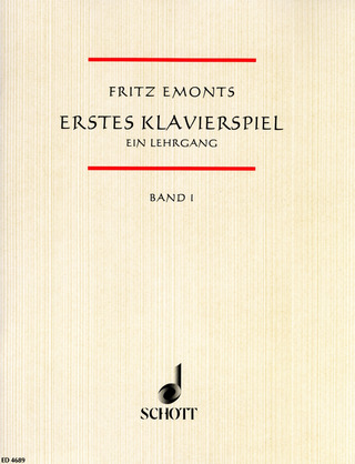 Fritz Emonts - Erstes Klavierspiel 1