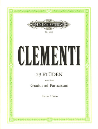 Muzio Clementi - 29 Etüden aus Gradus ad Parnassum