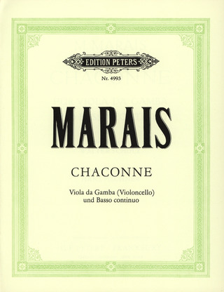 Marin Marais: Chaconne D-Dur