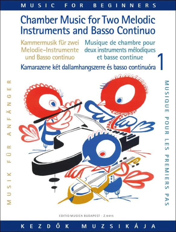 Chamber Music for two melodic instruments and basso continuo (for chamber ensemble) 1